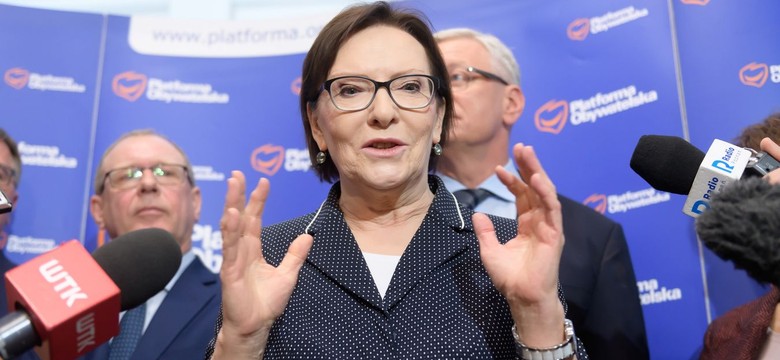 Kopacz: PO nie zabierze Polakom tego, co dało im PiS. Wszystko mamy dokładnie policzone