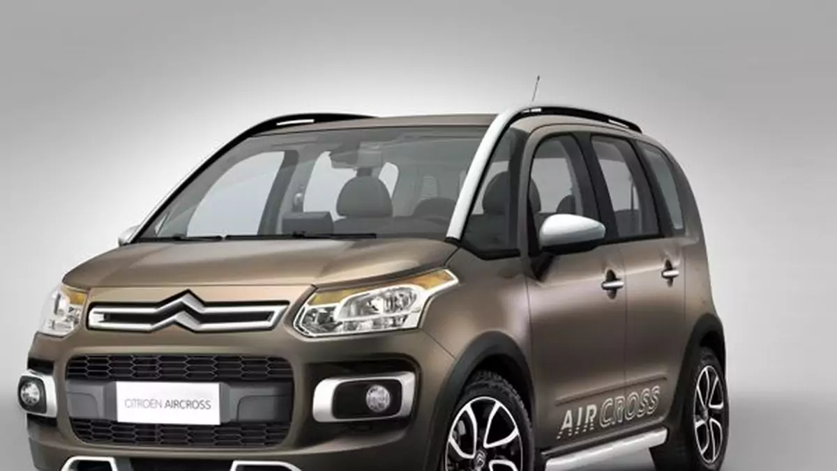 Citroën AirCross: pierwsze zdjęcia C3 Picasso  w wersji terenowej