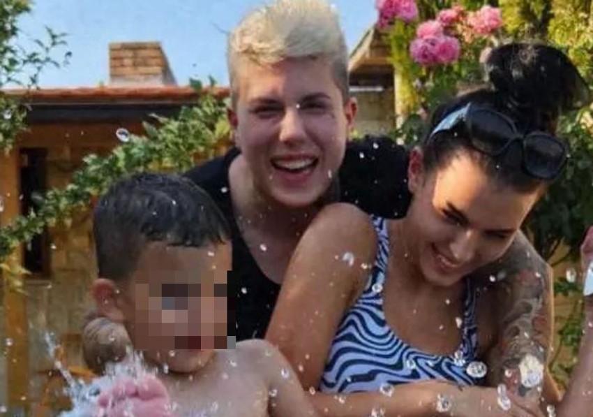 Jovana Tomić Matora sa Anitom Stanojlović i njenim sinom Alekseja