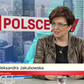 Aleksandra Jakubowska w studiu telewizji wPolsce.pl