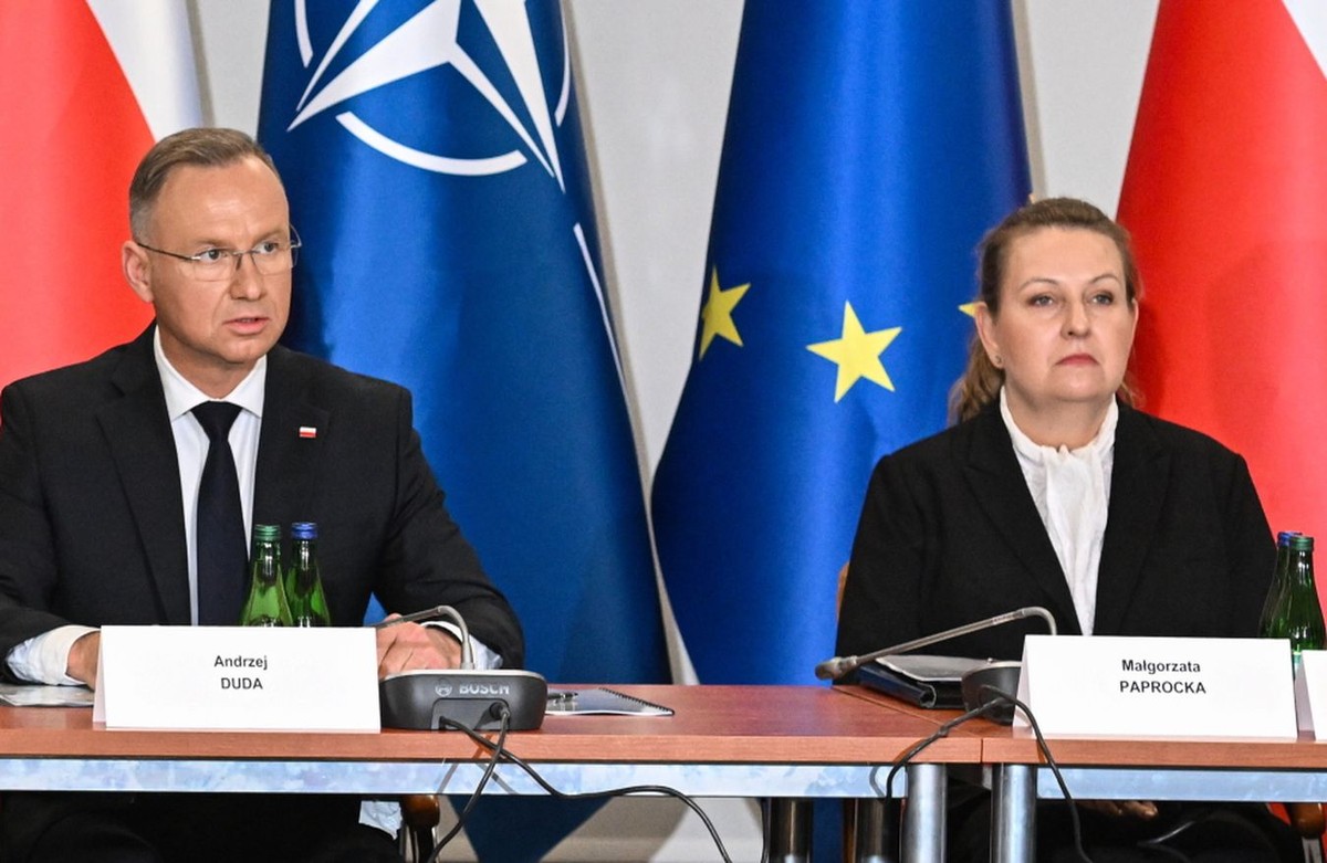 Prezydent RP Andrzej Duda i Małgorzata Paprocka
