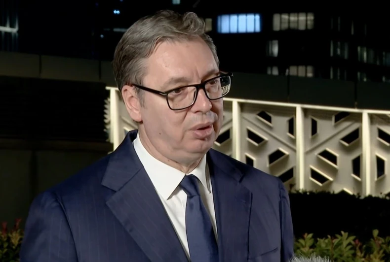 Vučić iz Uzbekistana