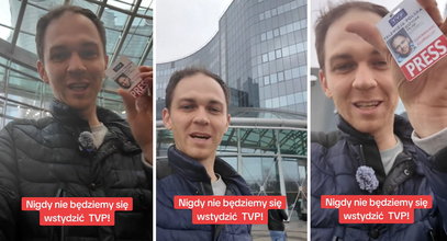 Reporter TVP ujawnia kulisy pracy. "Czułem wstyd, kiedy musiałem pokazać legitymację"