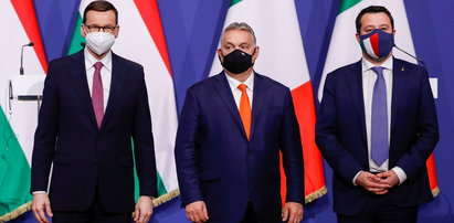 Morawiecki spotkał się z Orbanem i Salvinim. "Chcemy renesansu Europy"
