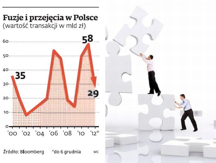 Fuzje i przejęcia w Polsce, fot. Shutterstock