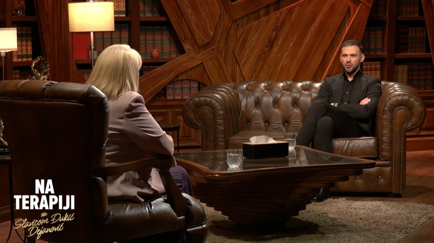 Marko Gačić, emisija "Na terapiji sa Slavicom Đukić Dejanović"