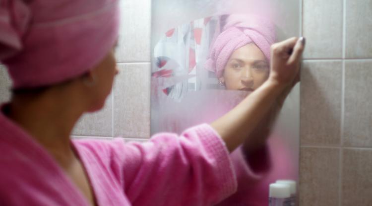 Ezt kend a fürdőszobai tükörre, ha nem akarod, hogy bepárásodjon Fotó: Getty Images