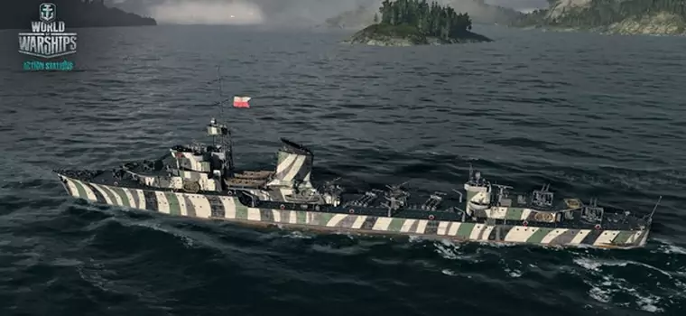 Do World of Warships zawita polski okręt Marynarki Wojennej - ORP Błyskawica