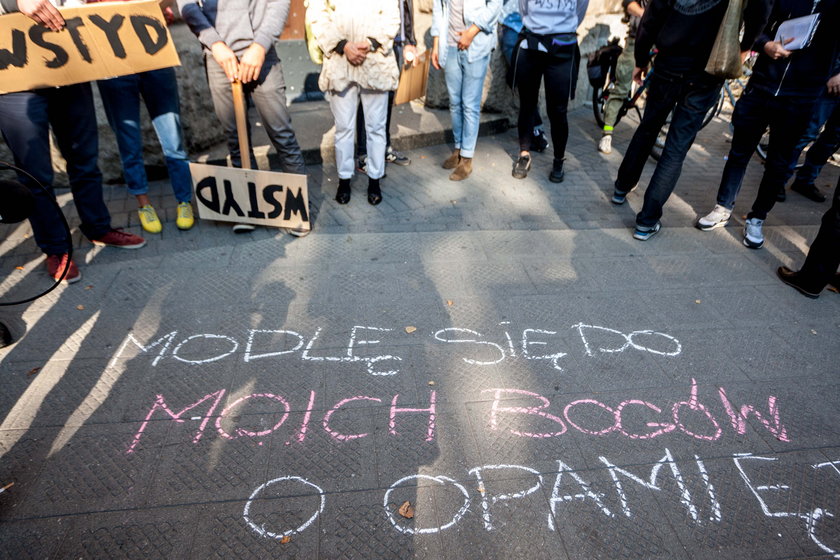 Protest przeciwko odwołaniu koncertu Behemotha