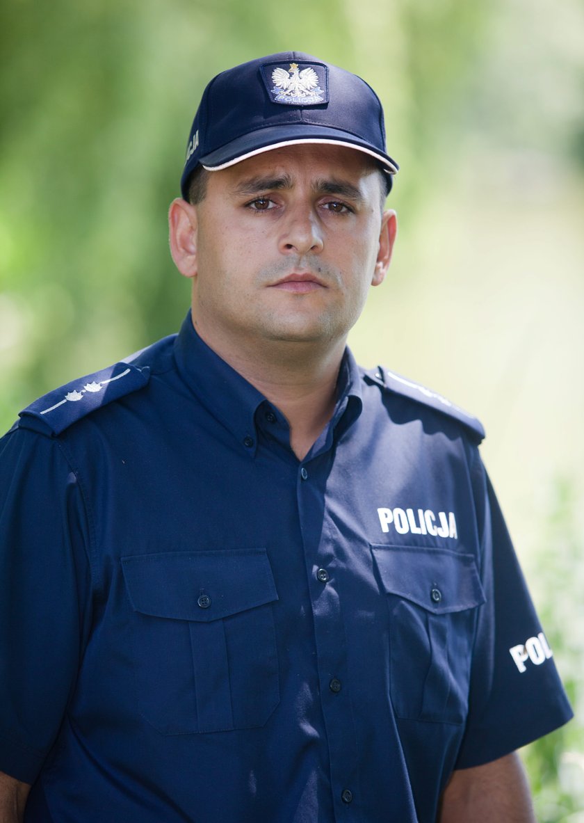 Rafał Domagała, rzecznik cieszyńskiej policji