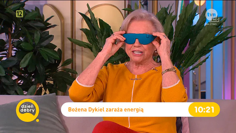 Bożena Dykiel "odpływa" w "Dzień dobry TVN"