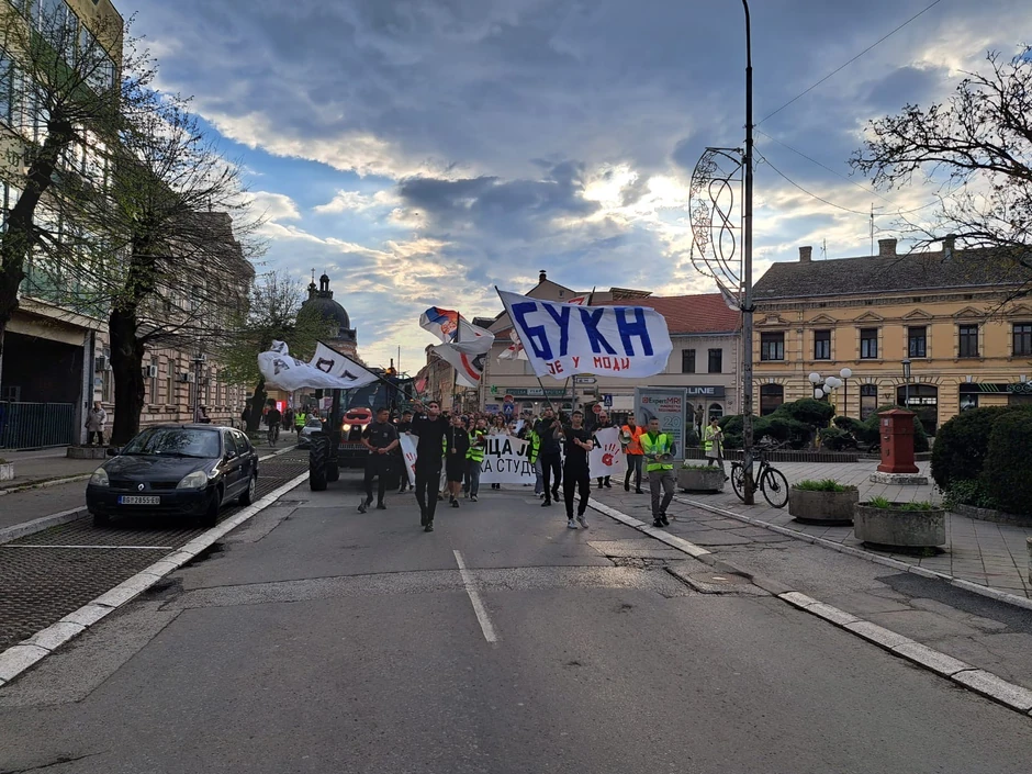 Protest u Sremskoj Mitrovici