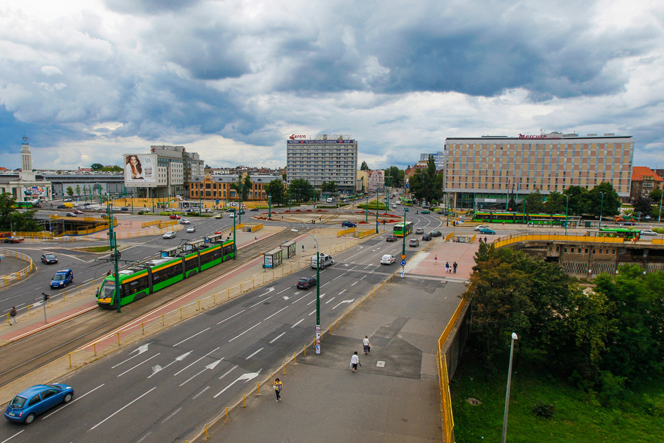 Rondo Kaponiera przed remontem