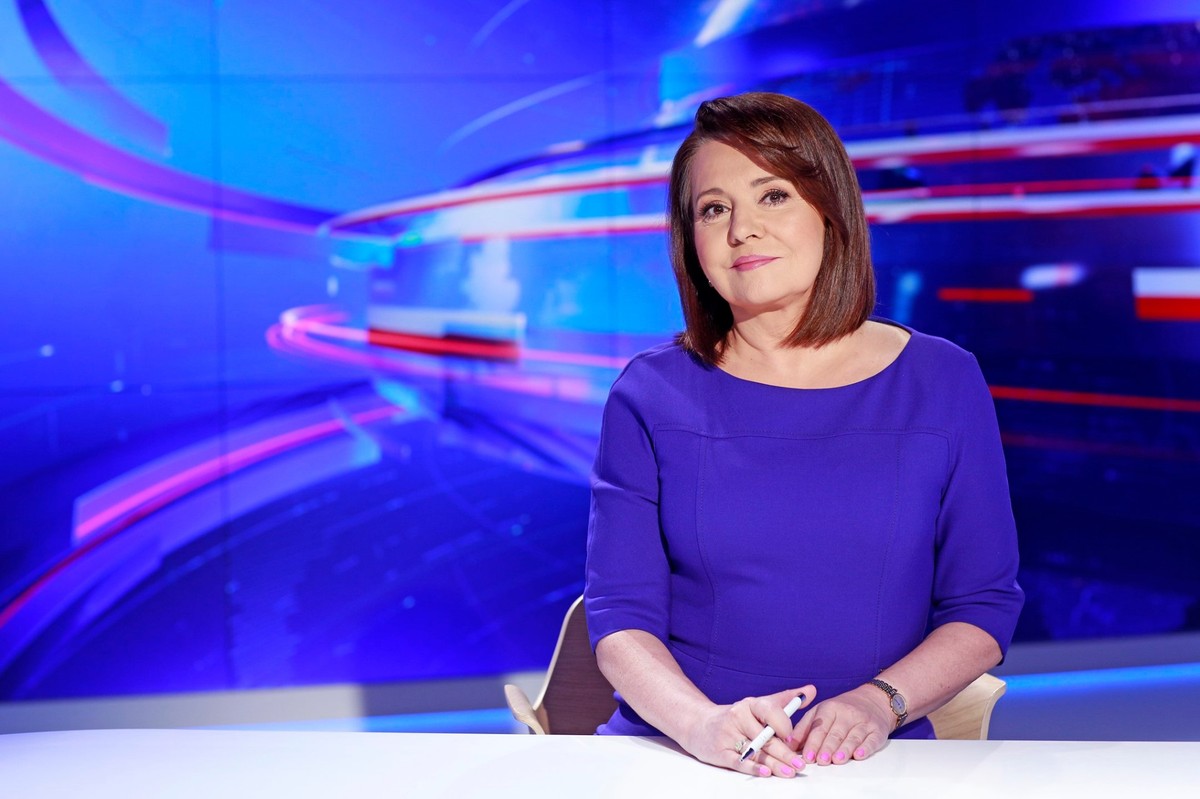Danuta Holecka jest jedną z twarzy "Wiadomości"