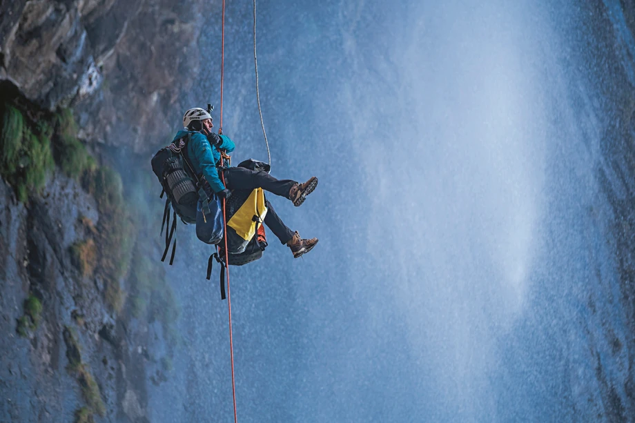 Z wodospadu Tugela w RPA, mającego 948 m (taką wysokość podaje serwis World Waterfall Database), poszukiwacze przygód z Polski zjechali pod koniec lutego tego roku