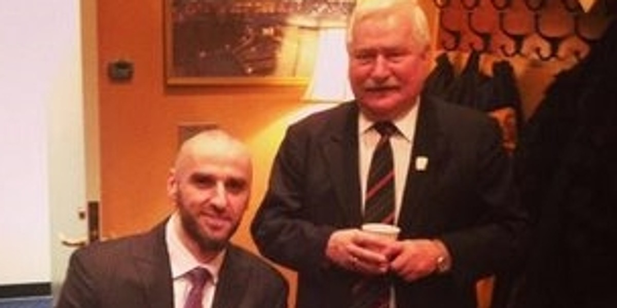 Marcin Gortat Lech Wałęsa