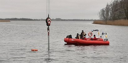 Tragedia na rzece Drwęca. Strażacy wyłowili ciało 56-letniego mężczyzny