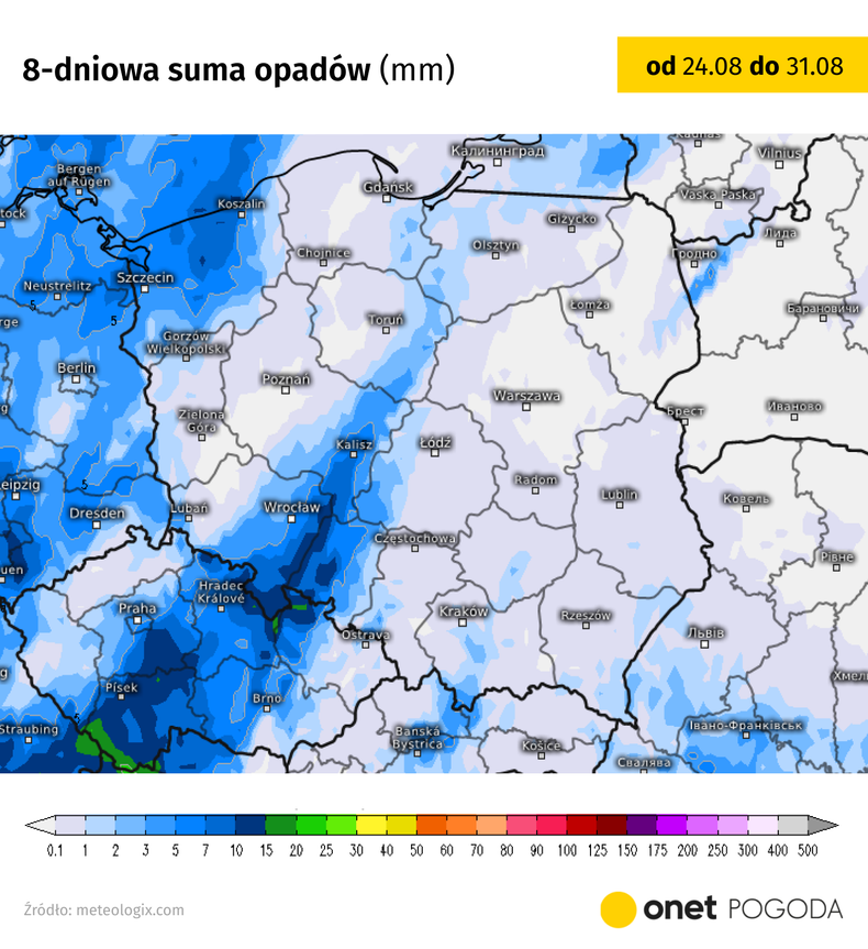 Przed nami dużo słonecznych dni. Deszczu będzie niewiele