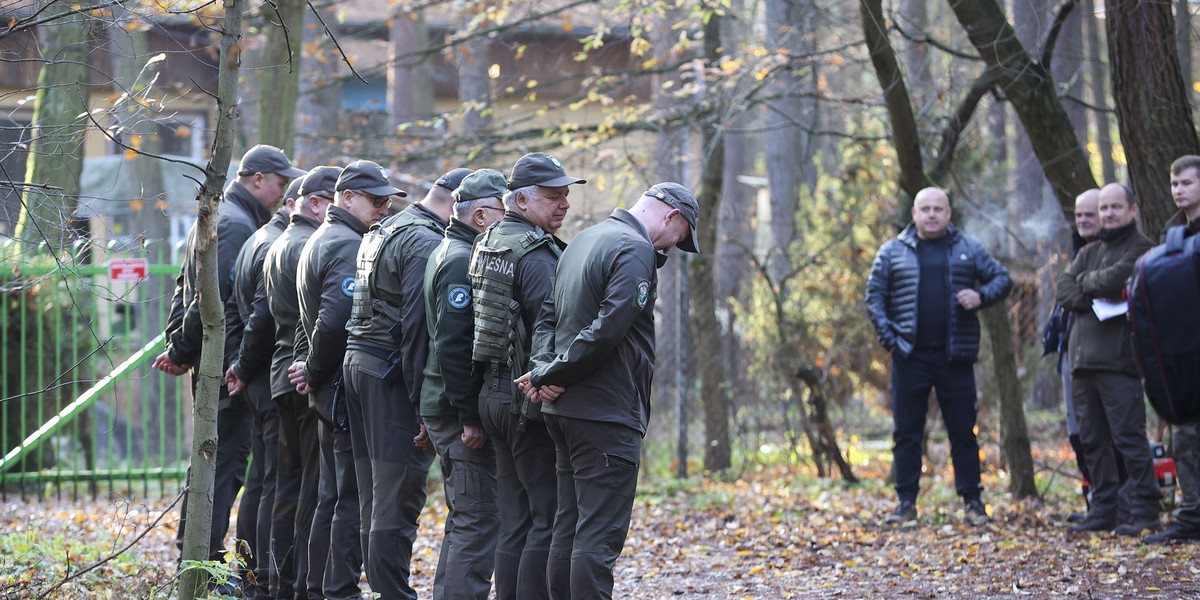 Straż Leśna wkroczyła na teren dzierżawionego przez Rosjan ośrodka w środę, 2 listopada.