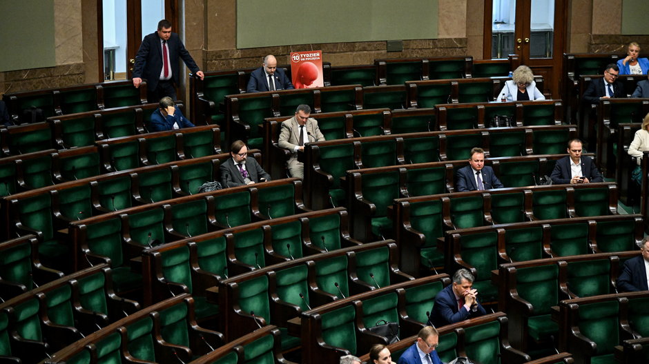 Obrady Sejmu w Warszawie