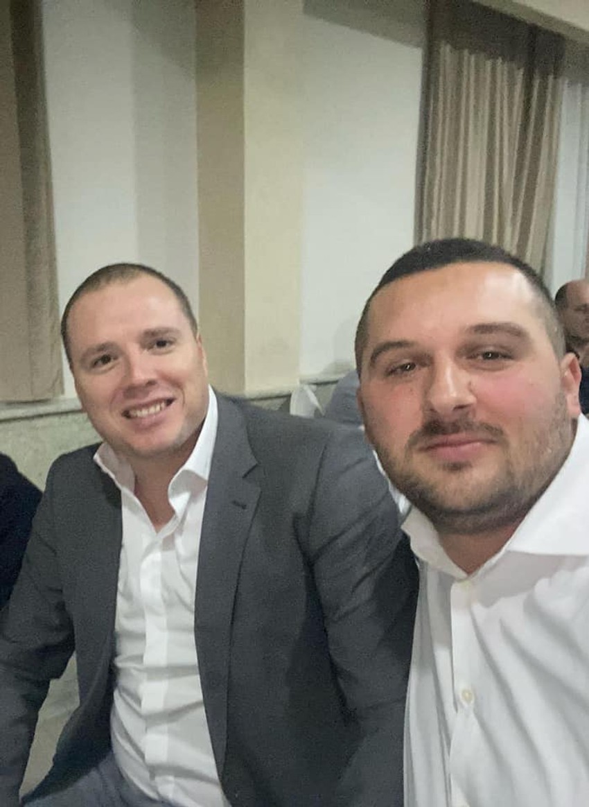 Osumnjičeni Ivan Marinković (levo) i osumnjičeni Dejan Bulatović (desno) 