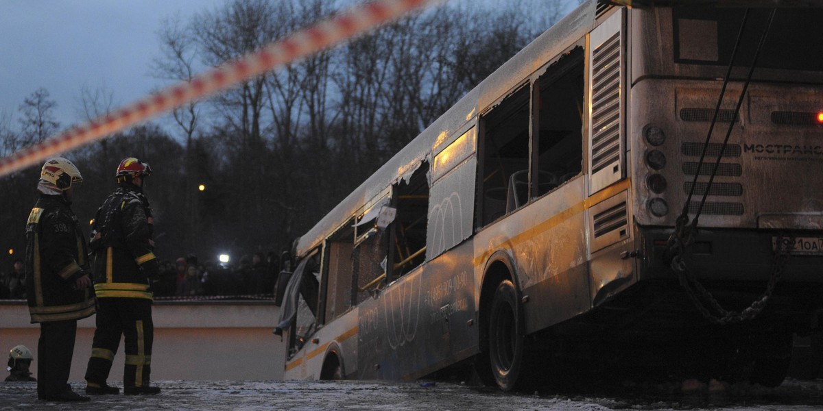 Moskwa. Autobus wjechał w tłum ludzi 