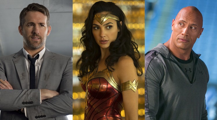 Ryan Reynolds, Gal Gadot és Dwayne Johnson elég ütős csapat.