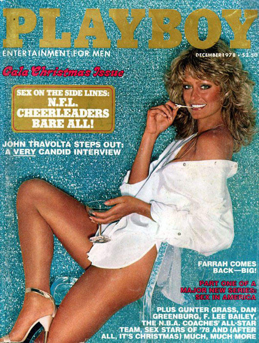 Farrah Fawcett na okładce "Playboya"