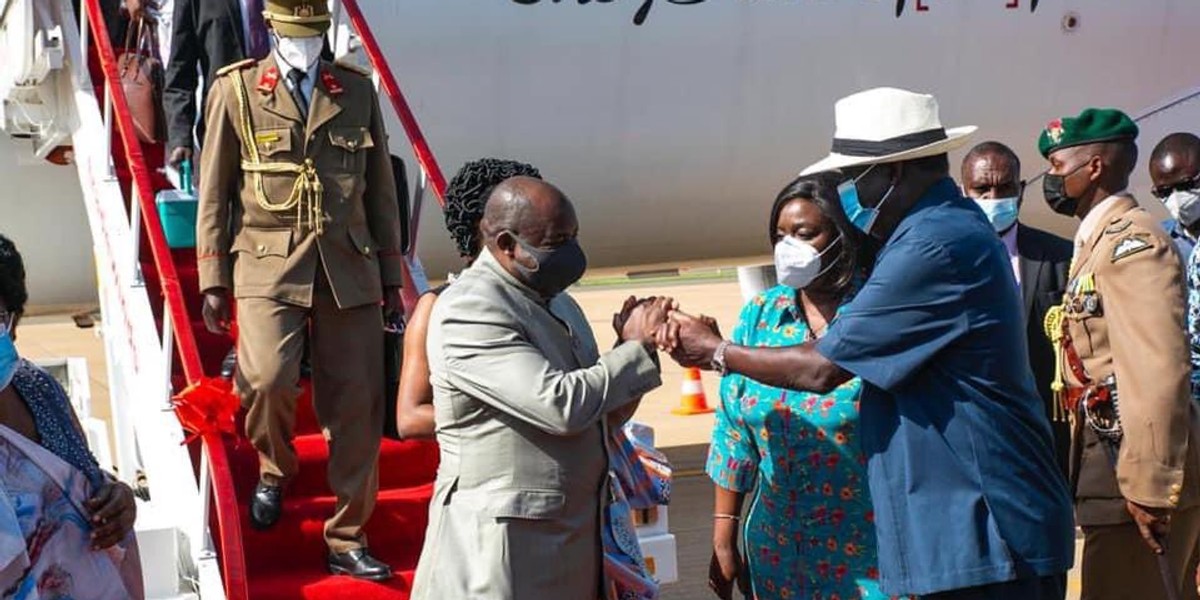 Raila Receives Madaraka Day's Chief Guest, Burundian ...