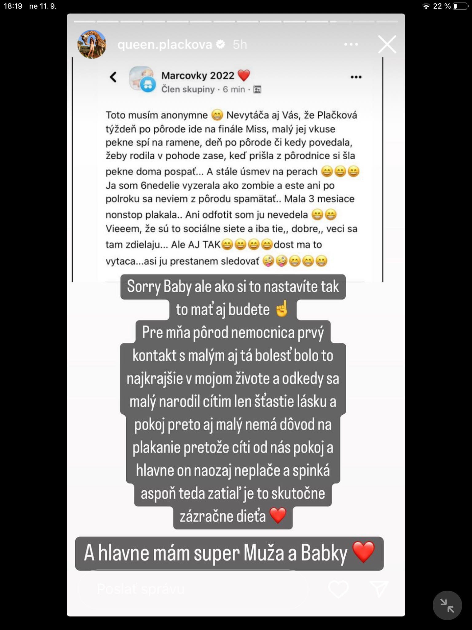 Influencerka neostala svojej povesti nič dlžná. 