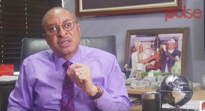 Professor Pat Utomi, a renowned economist and former presidential candidate of African Democratic Congress (ADC) (PM News)