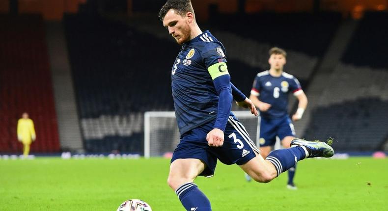 Andy Robertson wants to inspire a generation who have never previously seen Scotland at a major tournament Creator: ANDY BUCHANAN