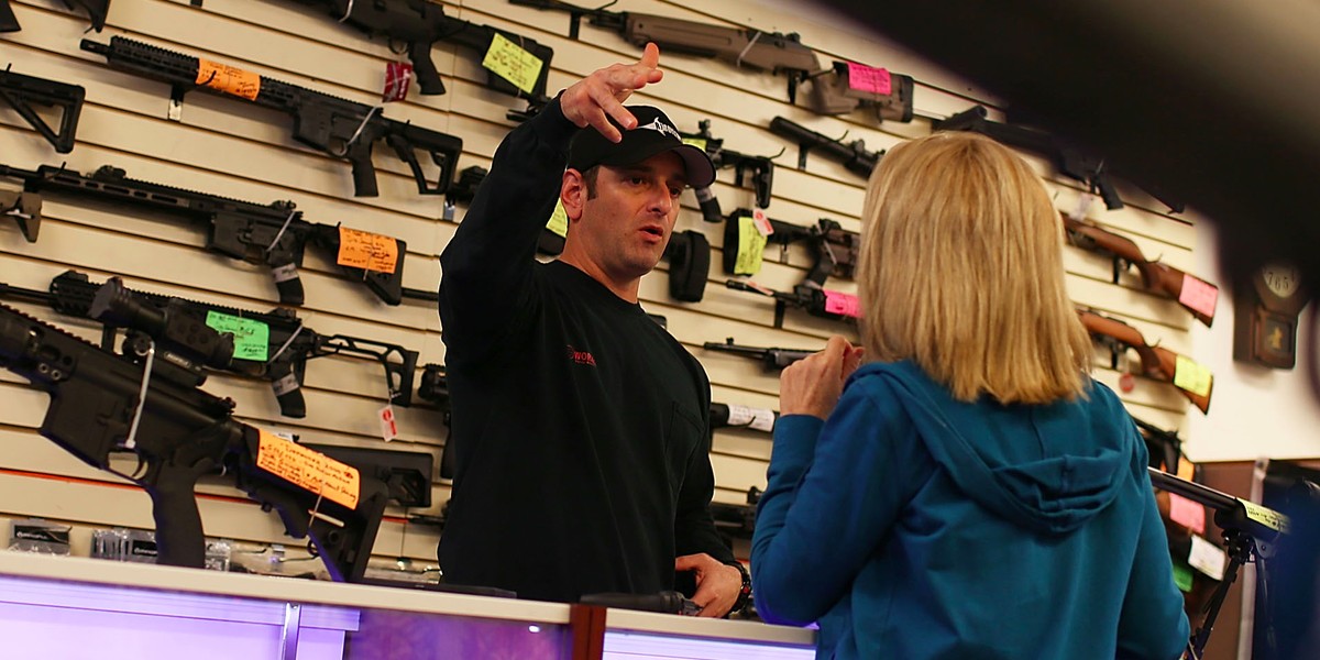 Here's how easy it is to legally buy a semiautomatic gun