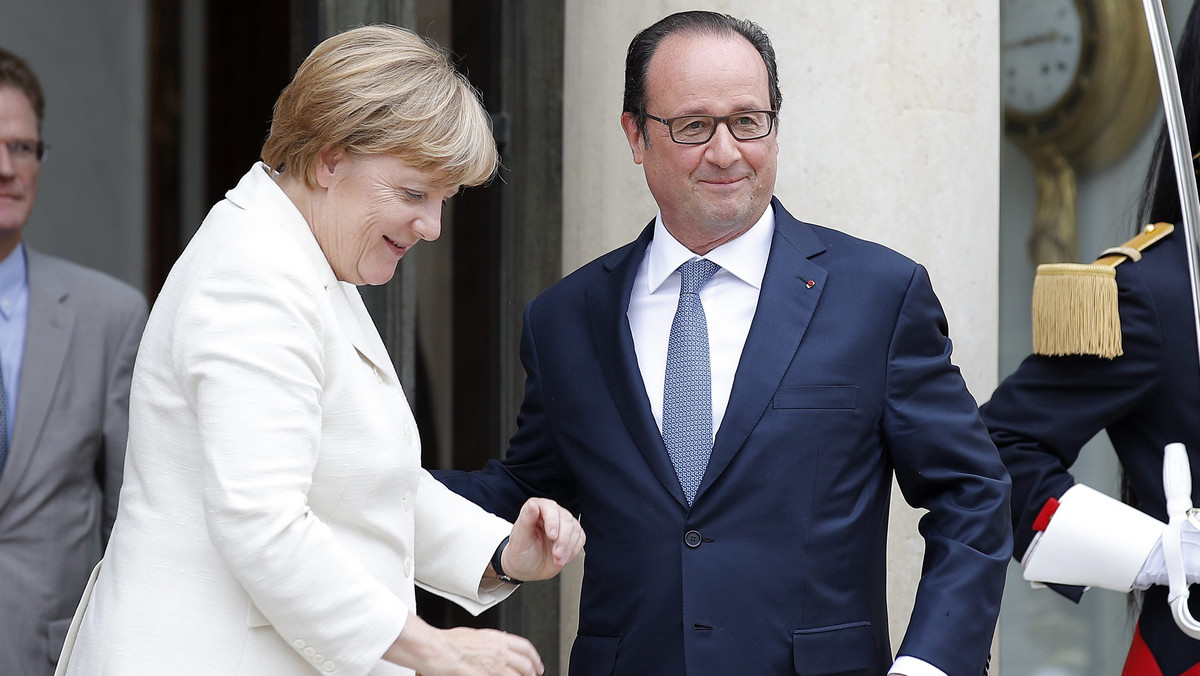 Prezydent Francji Francois Hollande i kanclerz Niemiec Angela Merkel wezwali dziś do przyjęcia na jutrzejszym nieformalnym szczycie w Bratysławie agendy dla UE, po wstrząsie wywołanym wynikiem referendum ws. wyjścia W.Brytanii ze Wspólnoty - informuje AFP. W jutrzejszym spotkaniu w stolicy Słowacji nie wezmą udziału przedstawiciele władz Wielkiej Brytanii.