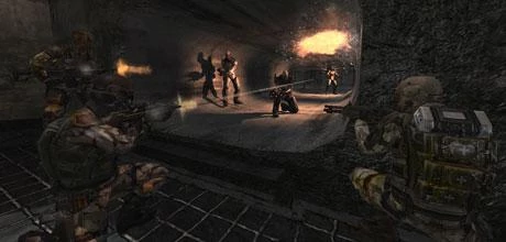 Screen z gry "Enemy Territory: Quake Wars" (wersja na PS 3)