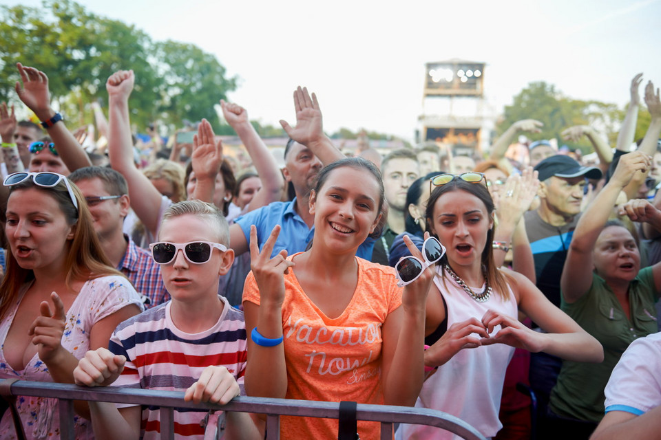 20. Ogólnopolski Festiwal Muzyki Tanecznej w Ostródzie: publiczność pierwszego dnia imprezy