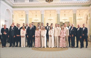 Olimpijczycy z Paryża docenieni przez prezydenta
