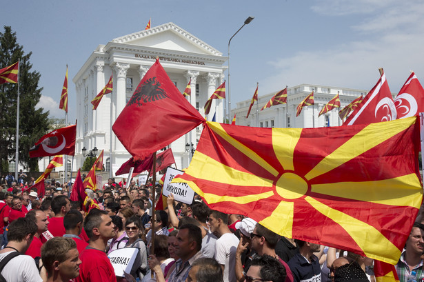 Wielkie antyrządowe demonstracje w Macedonii. Taśmy pogrążają władze