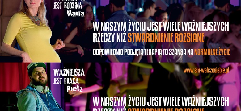 Stwardnienie rozsiane? W życiu są ważniejsze rzeczy