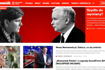 Nowa odsłona serwisu Newsweek.pl. "Nasze DNA się nie zmienia"