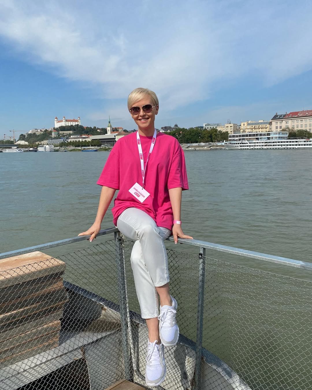 Moderátorka Kvetka Horváthová.