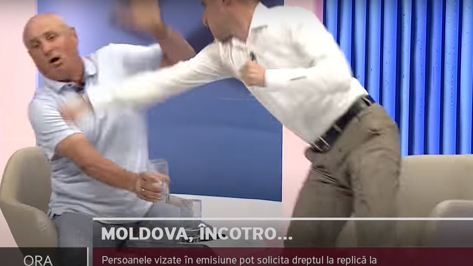 Bójka miała miejsce w studiu telewizyjnym 