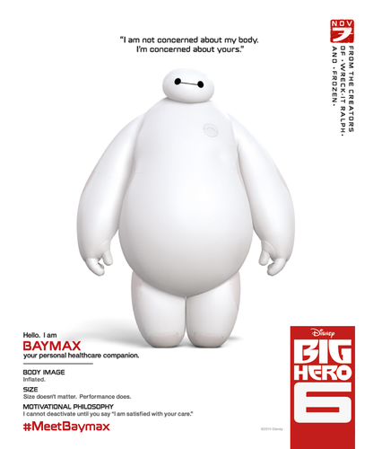 Baymax – robot z wielkim brzuchem