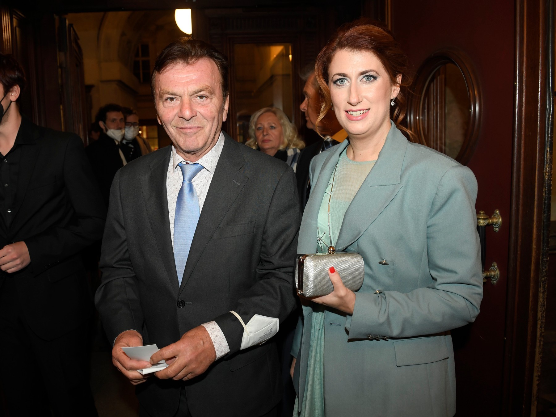 Pavel Trávníček a manželka Monika Trávníčková.