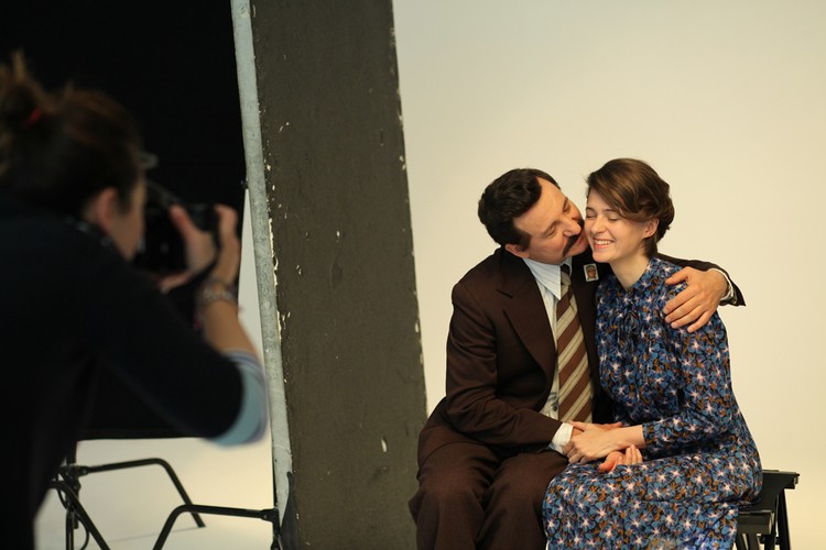 Agnieszka Grochowska i Robert Więckiewicz w filmie 'Wałęsa'