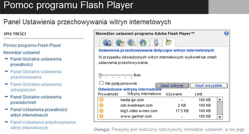 Że Adobe Flash nie jest bezpieczny, to wiemy od dawna. Ale bez niego nie ma w sieci życia i nic nie działa tak jak powinno. Dzięki zaawansowanym ustawieniom możemy zadbać o własne bezpieczeństwo