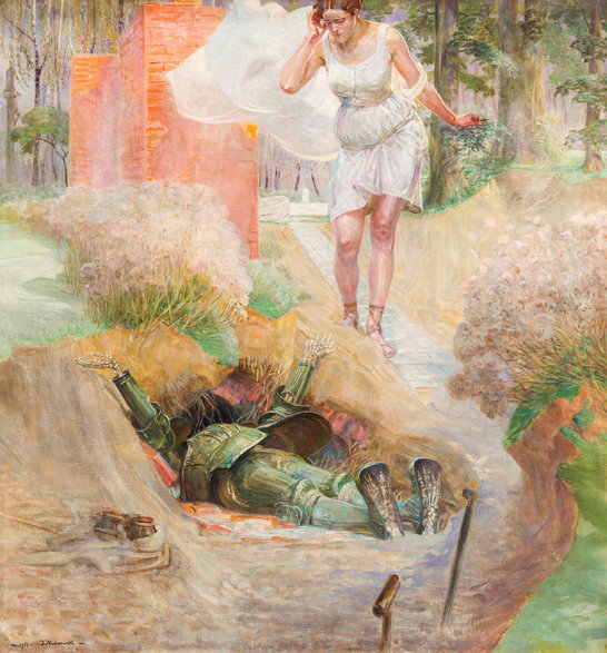 Jacek Malczewski, "Ad Astra" (1917)