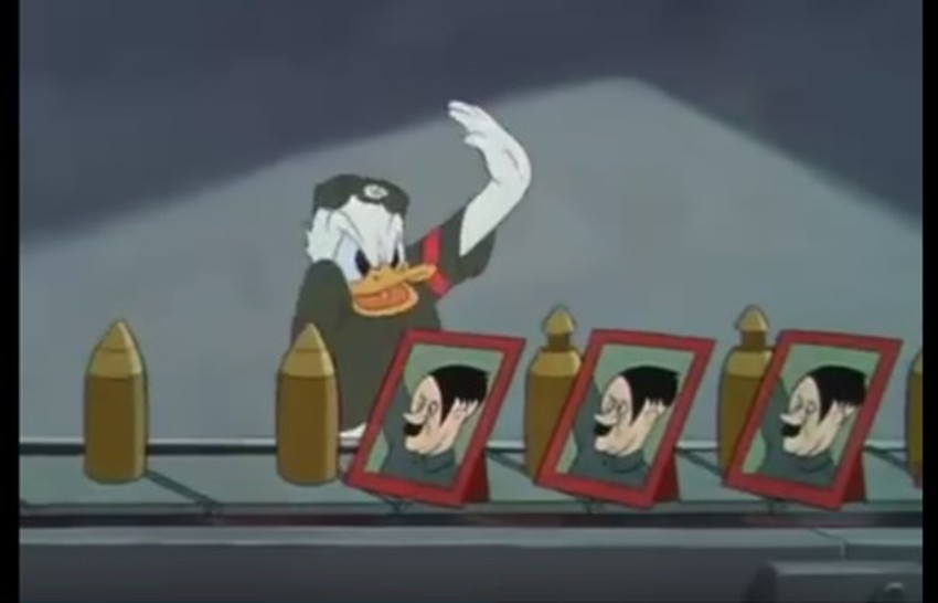 Paja Patak u epizodi "In der Fuhrer face"