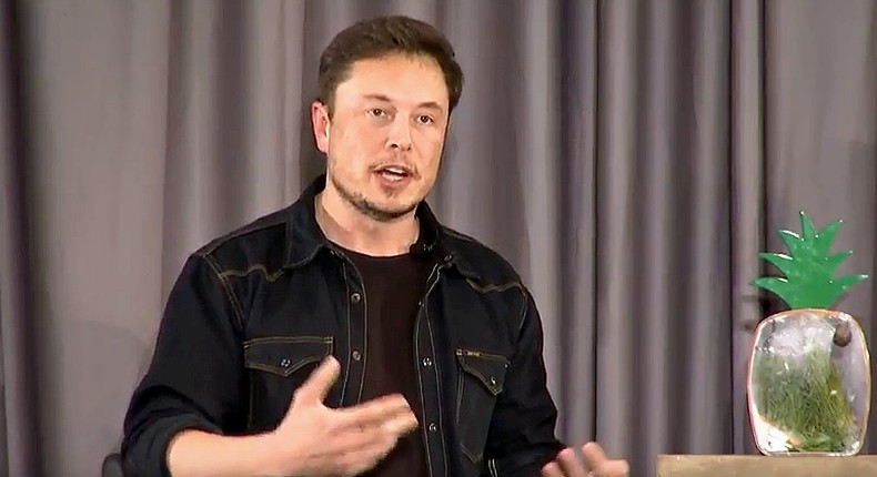 Elon Musk.Screenshot via YouTube/The Boring Company