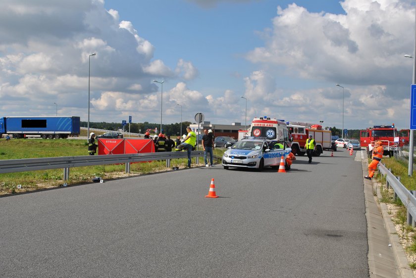 Tragiczny wypadek w Łódzkiem. Zginął Inspektor Transportu Drogowego